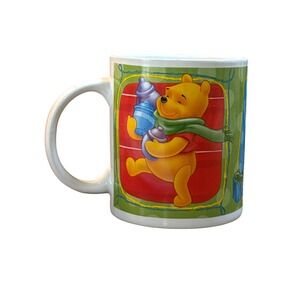 Vintage‎ Disney Winnie the Pooh Piglet Tigger Mug Cup Holiday Christmas Gifts